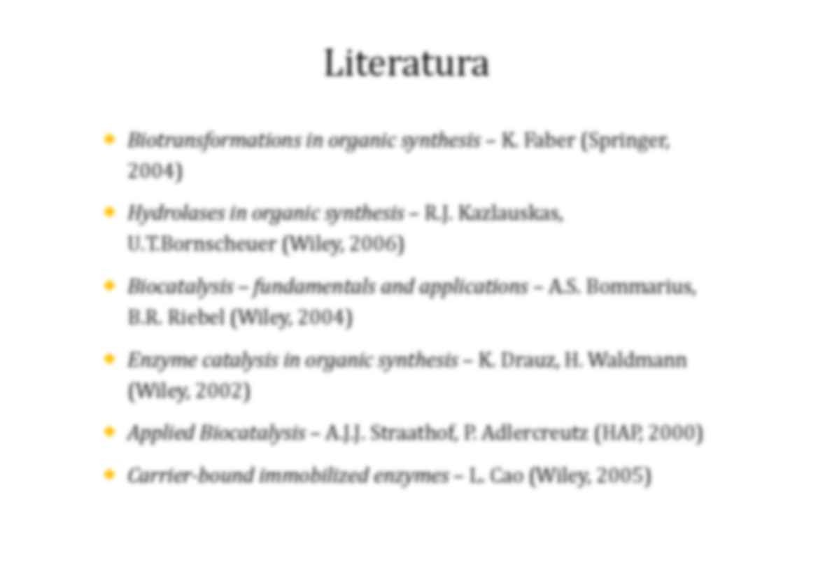 Enzymy jako reagenty- wykład 11 - strona 2