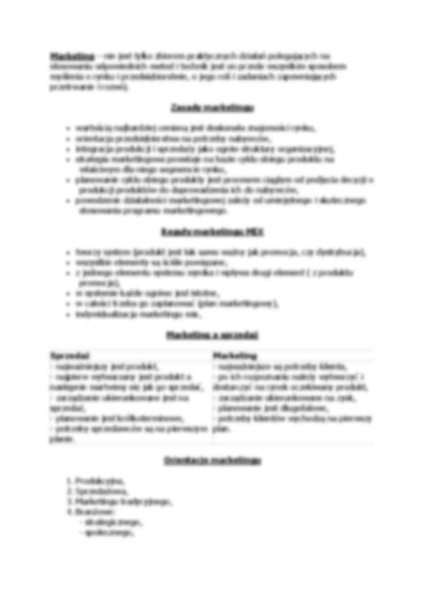 Funkcje i istota rynku-opracowanie - strona 2