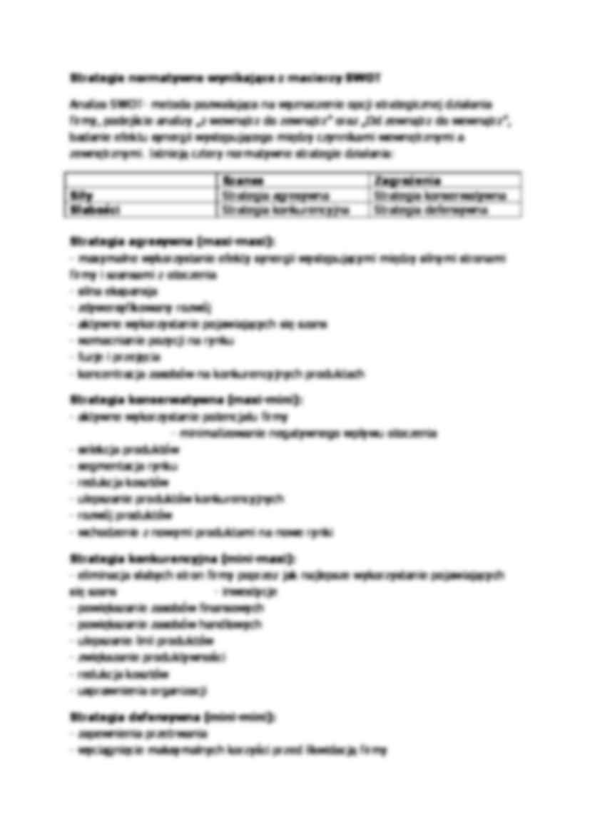 Strategia marketingow-opracowanie - strona 2