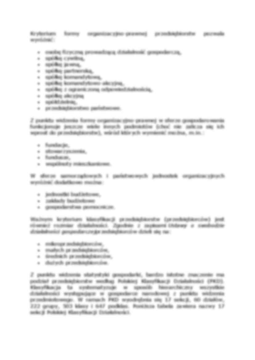 Klasyfikacja podmiotów w gospodarce-opracowanie - strona 2