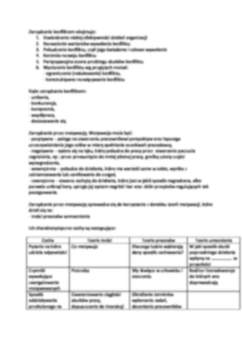 Metody zarządzania-opracowanie - strona 2