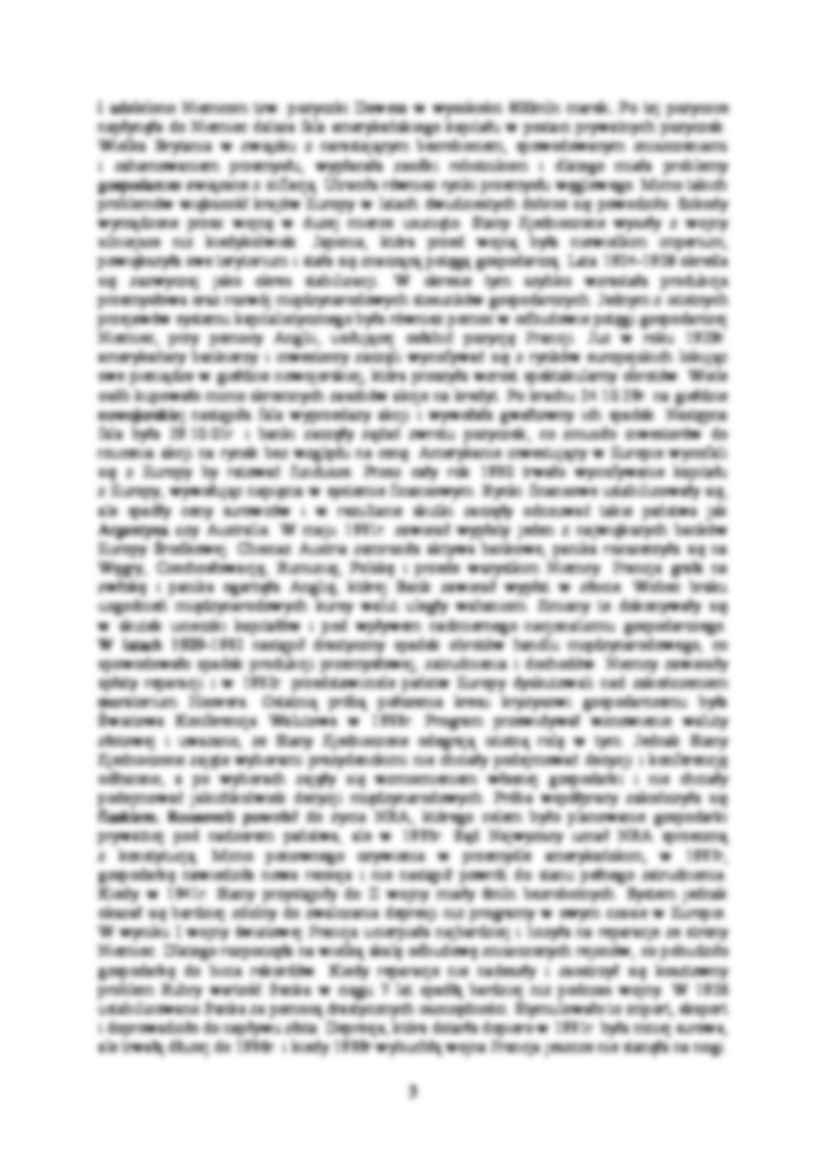 Dwudziestolecie międzywojenne-opracowanie - strona 3