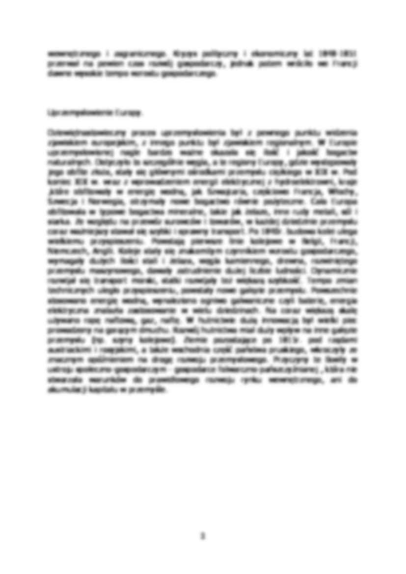 Rewolucja przemysłowa w Anglii-opracowanie - strona 2