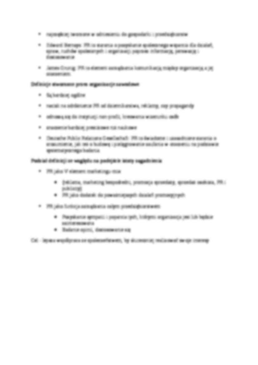 Definicje PR-opracowanie - strona 2
