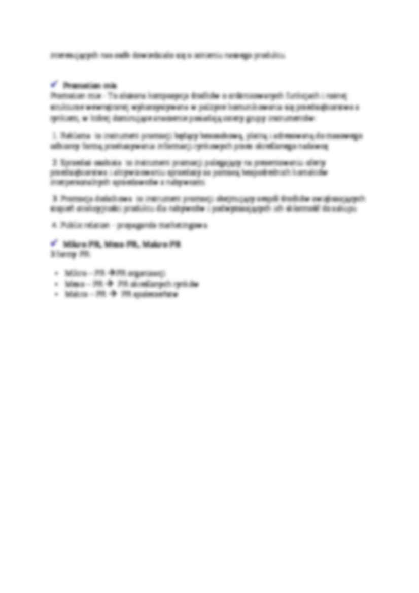 Marketing mix-opracowanie - strona 2