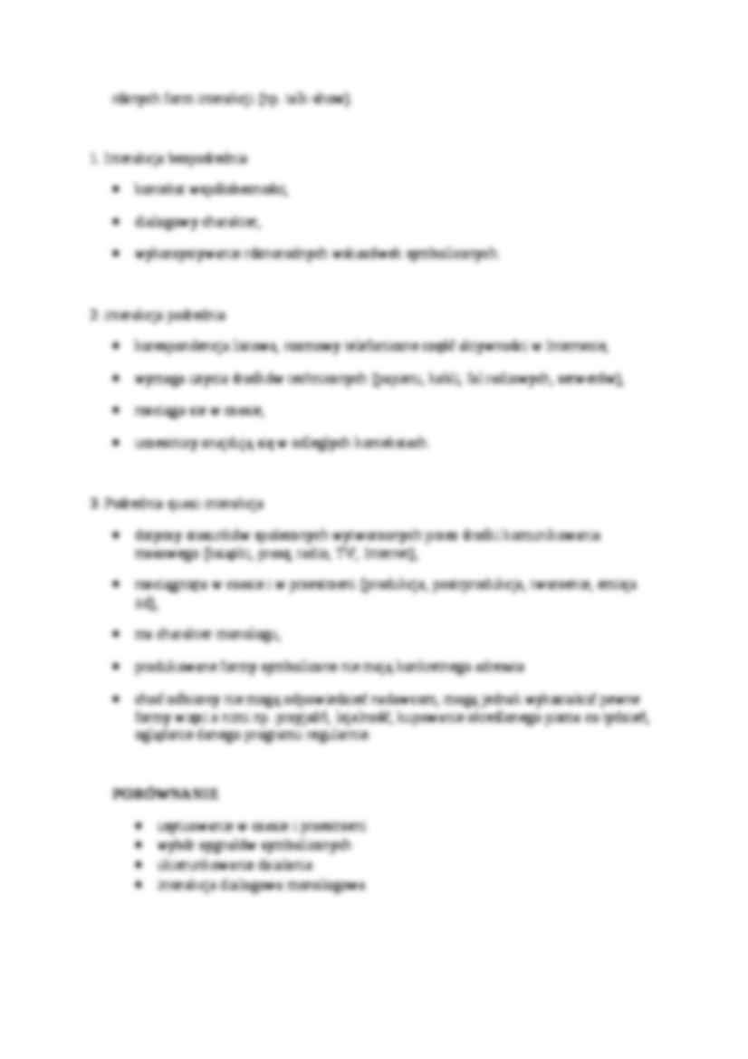 Podstawowe pojęcia związane z komunikowaniem masowym-opracowanie - strona 3