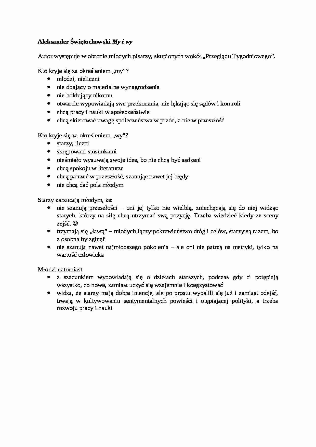 My i wy-opracowanie - strona 1