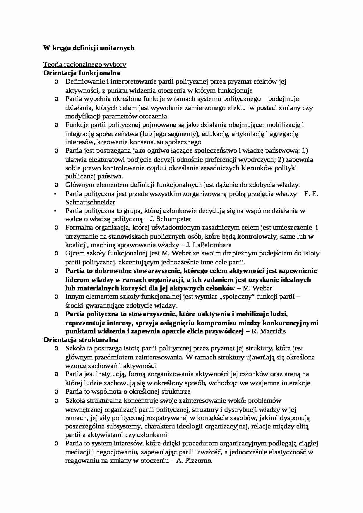 W krągu definicji unitarnych-opracowanie - strona 1