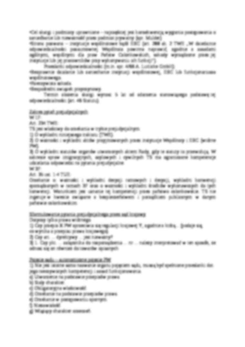 Jurysdykcja Trybunału Sprawiedliwości i Sądu Pierwszej Instancji-opracowanie - strona 3
