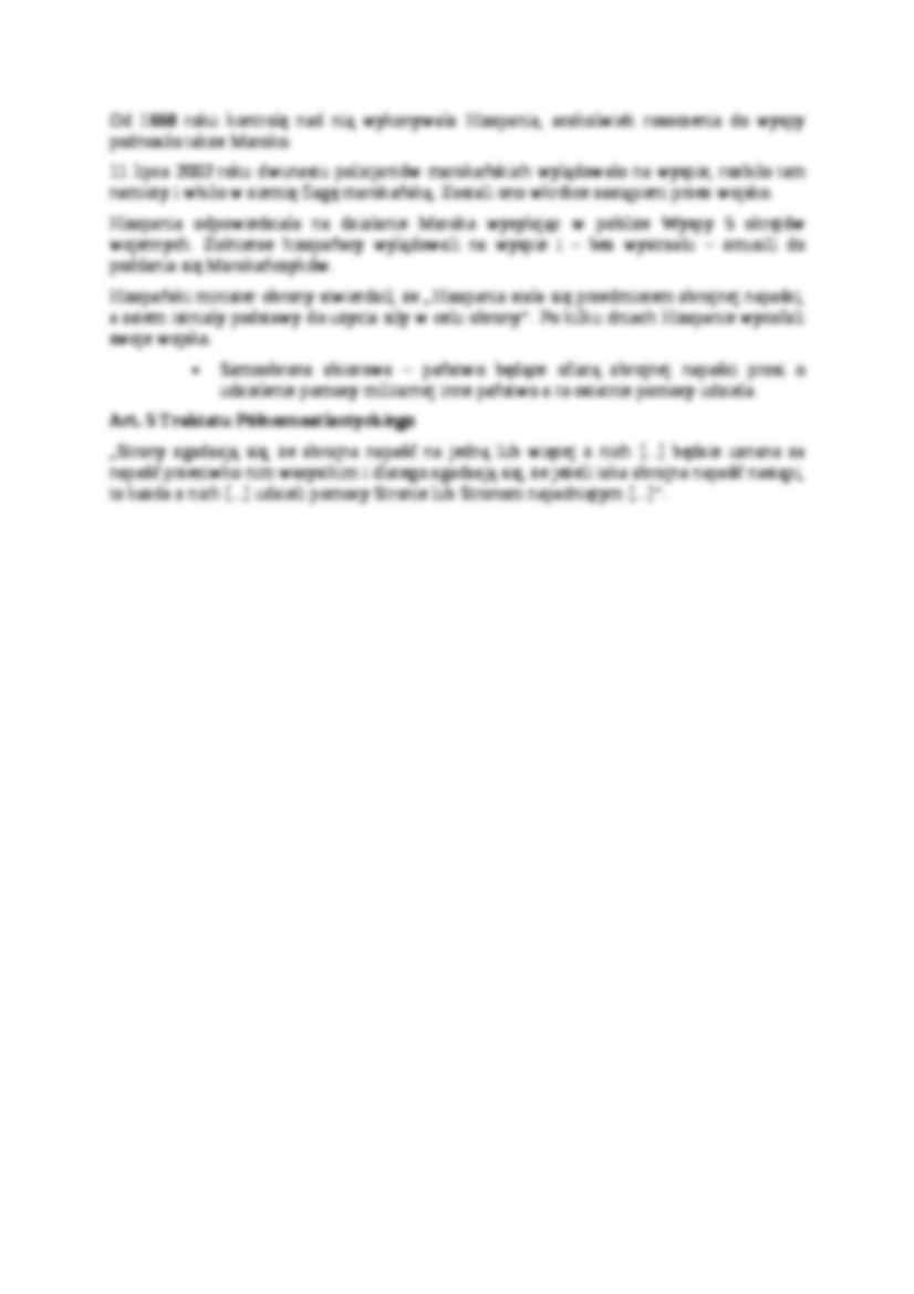 Dopuszczalność używania siły zbrojnej w prawie międzynarodowym-opracowanie - strona 2