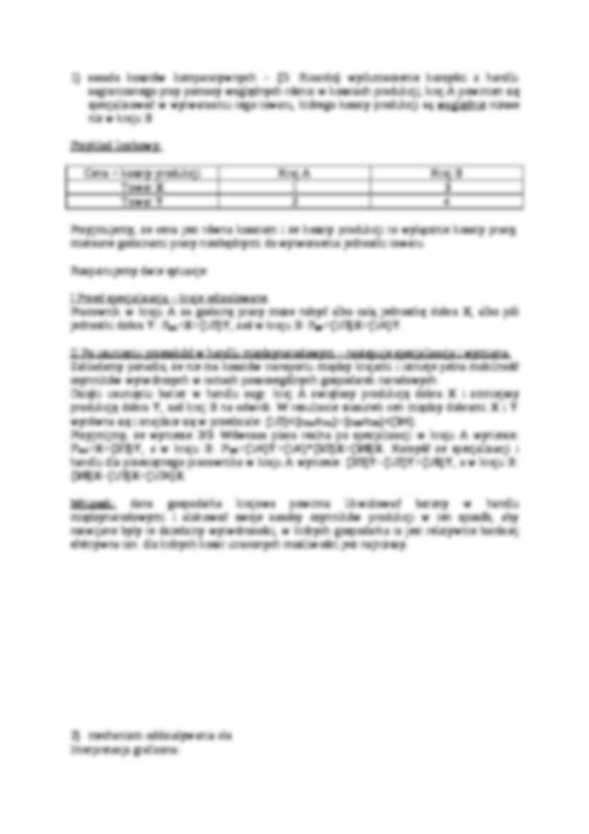 Międzynarodowe stosunki gospodarcze-opracowanie - strona 2