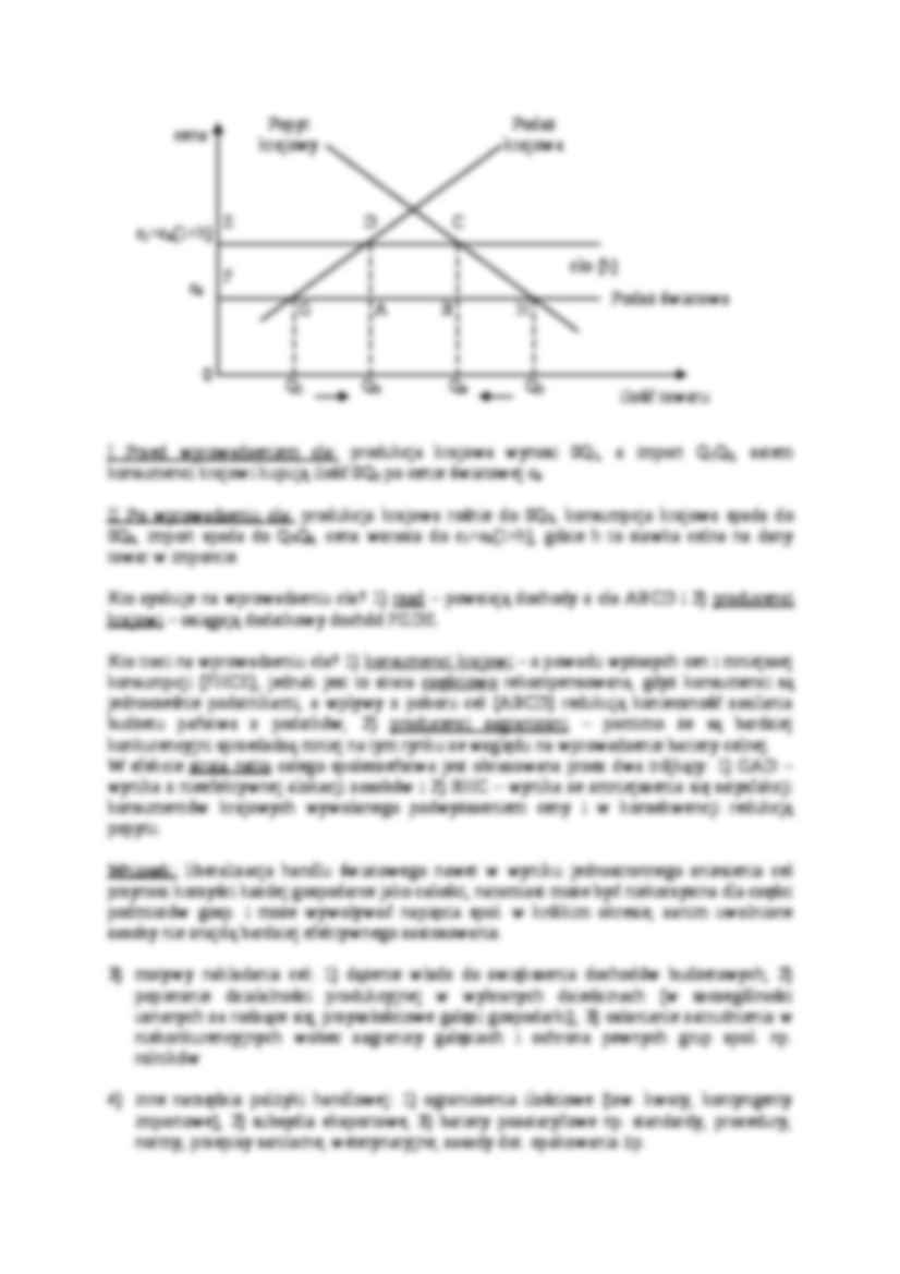 Międzynarodowe stosunki gospodarcze-opracowanie - strona 3