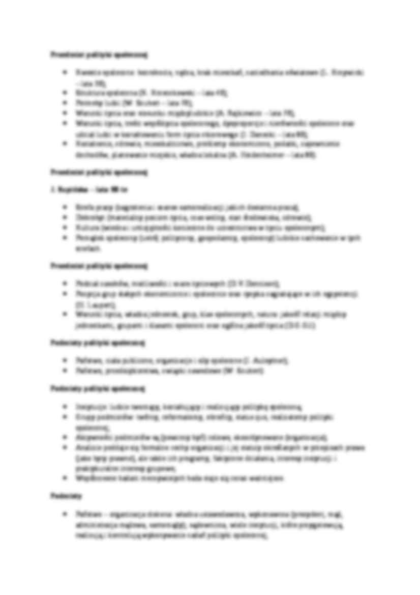 Szczegółowe polityki społeczne-opracowanie - strona 2