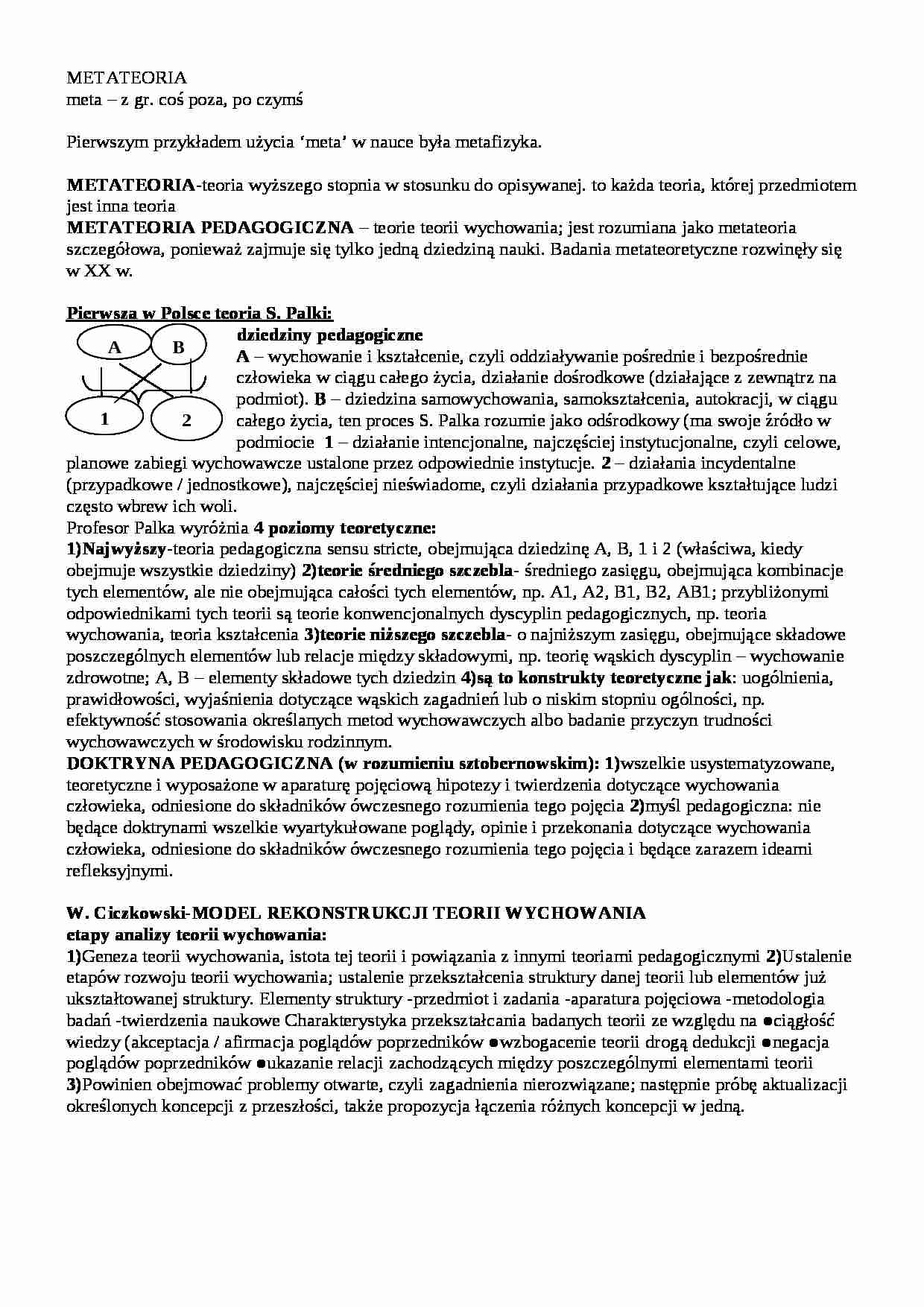 Metateoria-opracowanie - strona 1