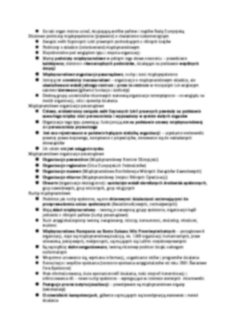 Organizacje powszechne i wielostronne-opracowanie - strona 2