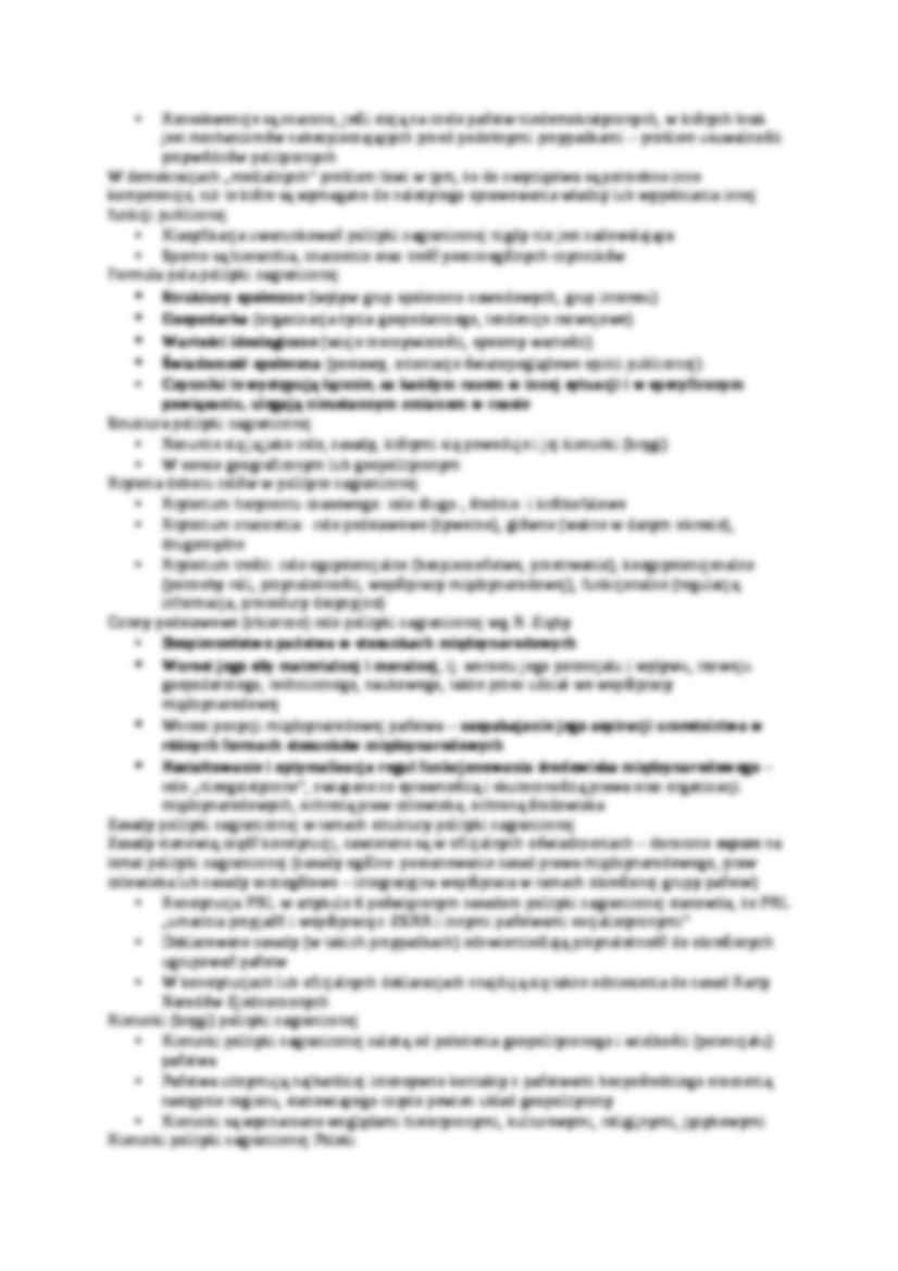 Polityka zagraniczna uwarunkowania i instrumenty-opracowanie - strona 3