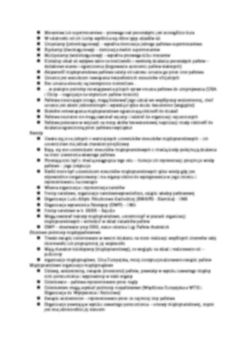 Zróżnicowanie uczestników stosunków międzynarodowych-opracowanie - strona 2