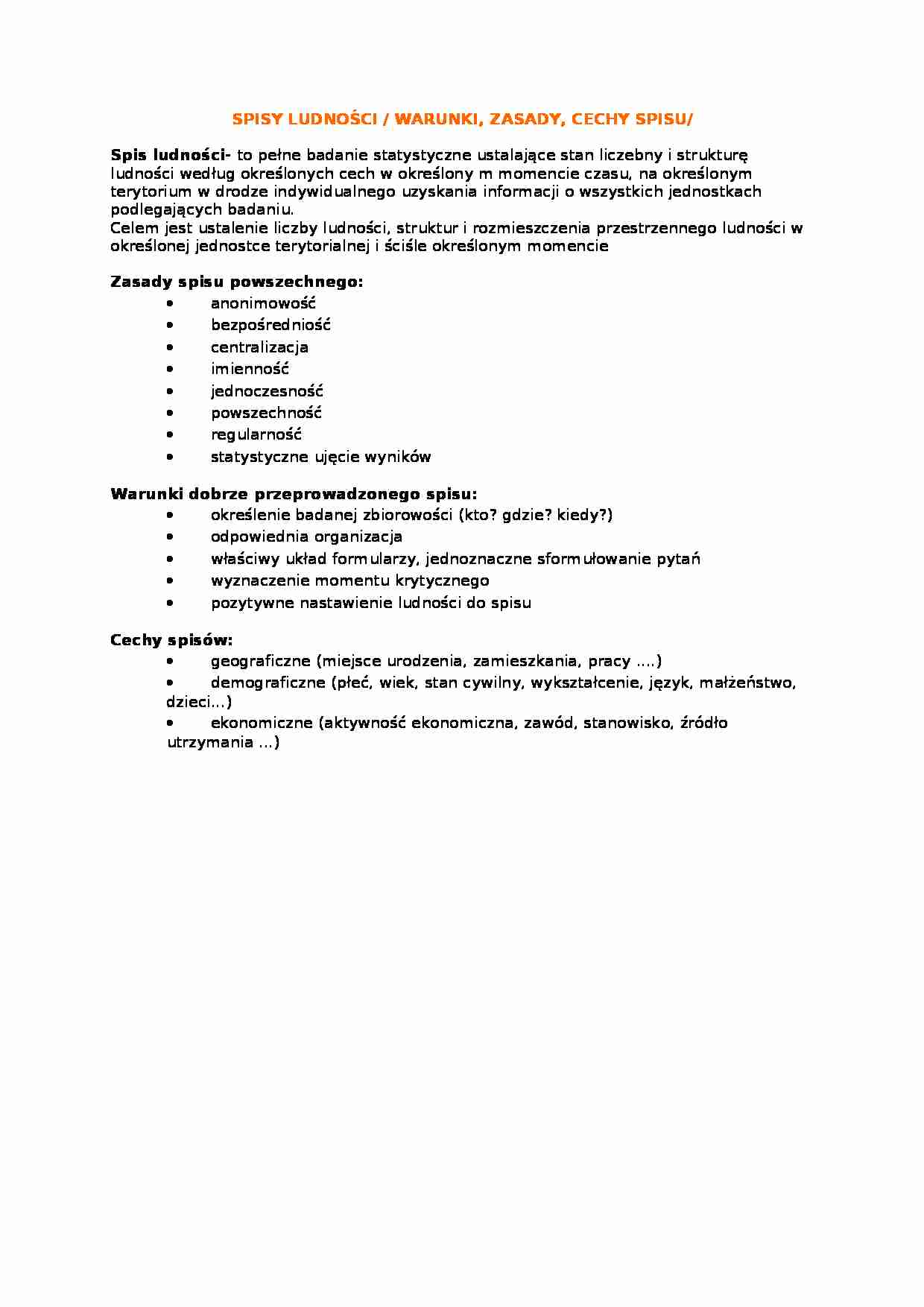 Wykład - spisy ludności - strona 1