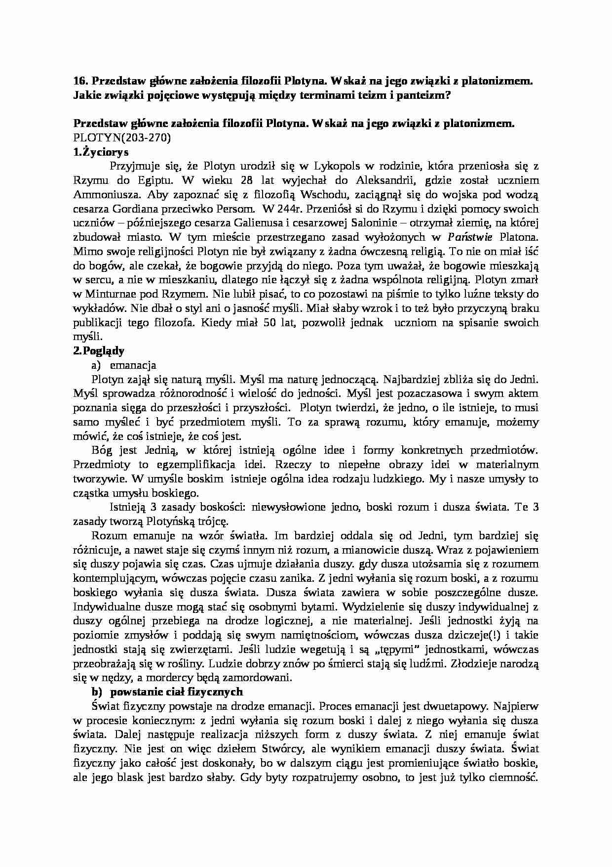 Wykład - opracowanie na egzamin - strona 1