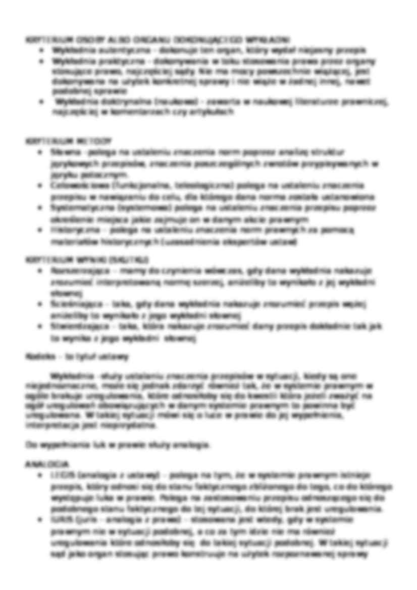 podstawy prawa - wykłady - strona 2