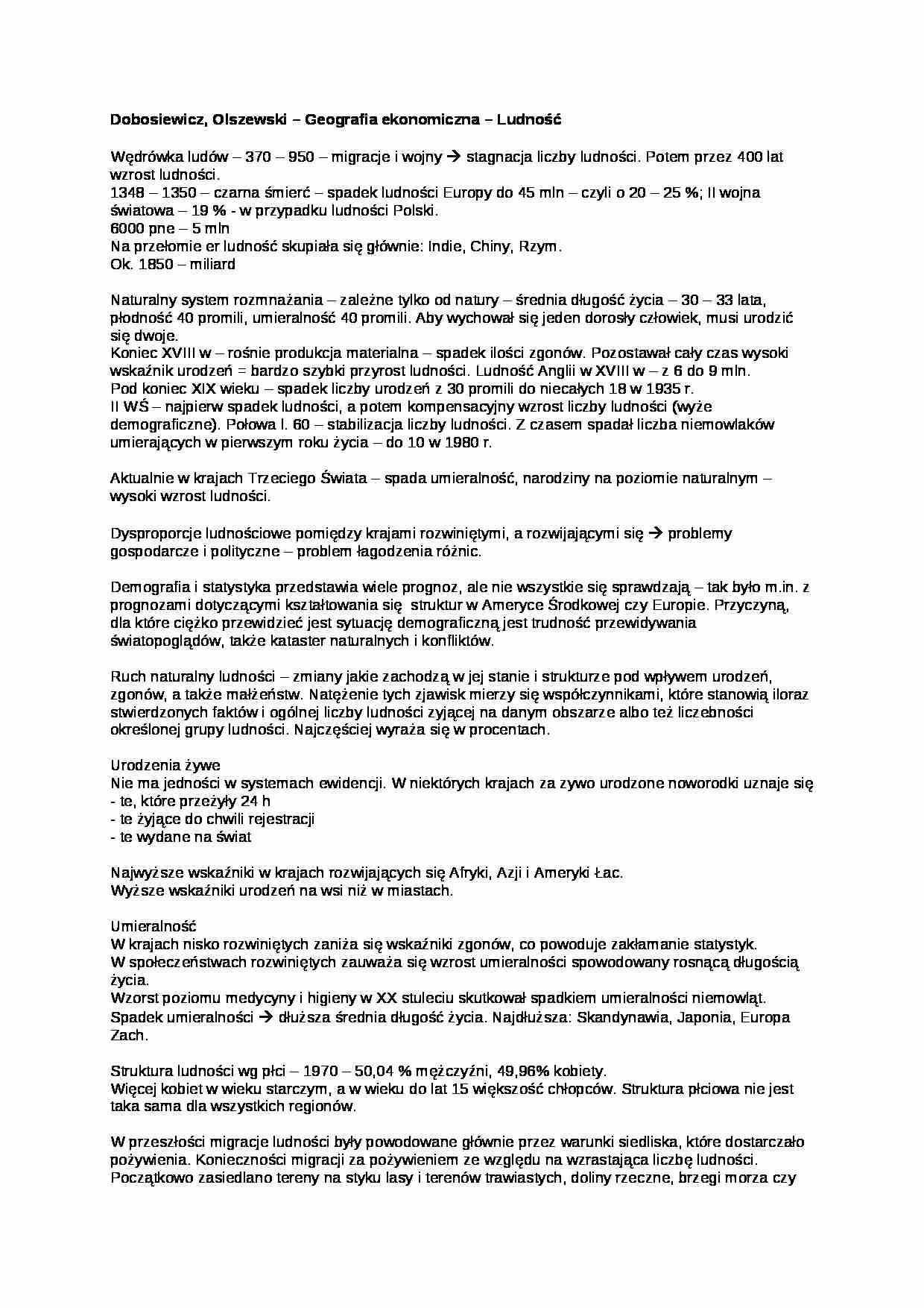 Wykład - Ludność - strona 1