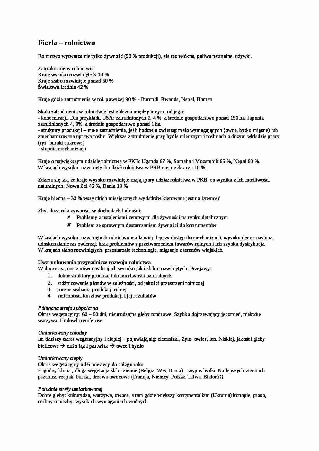 Wykład - rolnictwo - strona 1