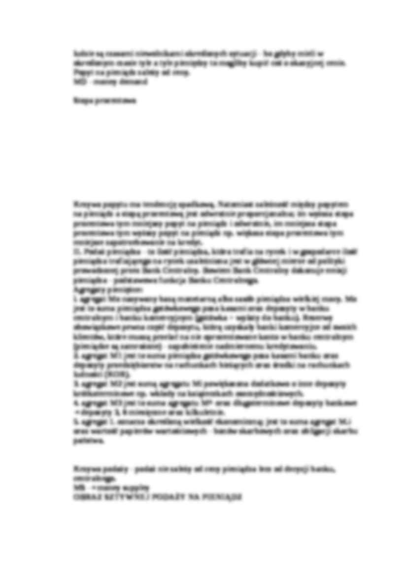 Ekonomia - pieniądz popyt, podaż - strona 2