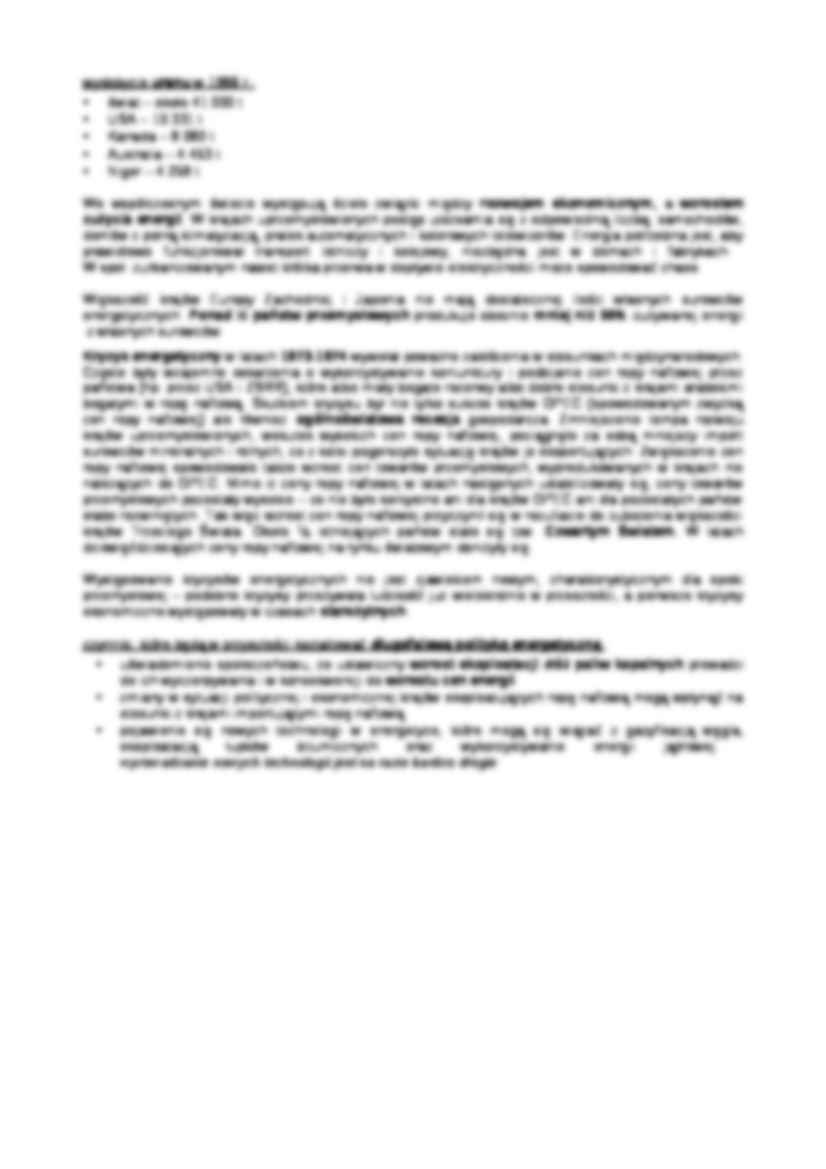Wykład - Problemy surowcowe świata - strona 2