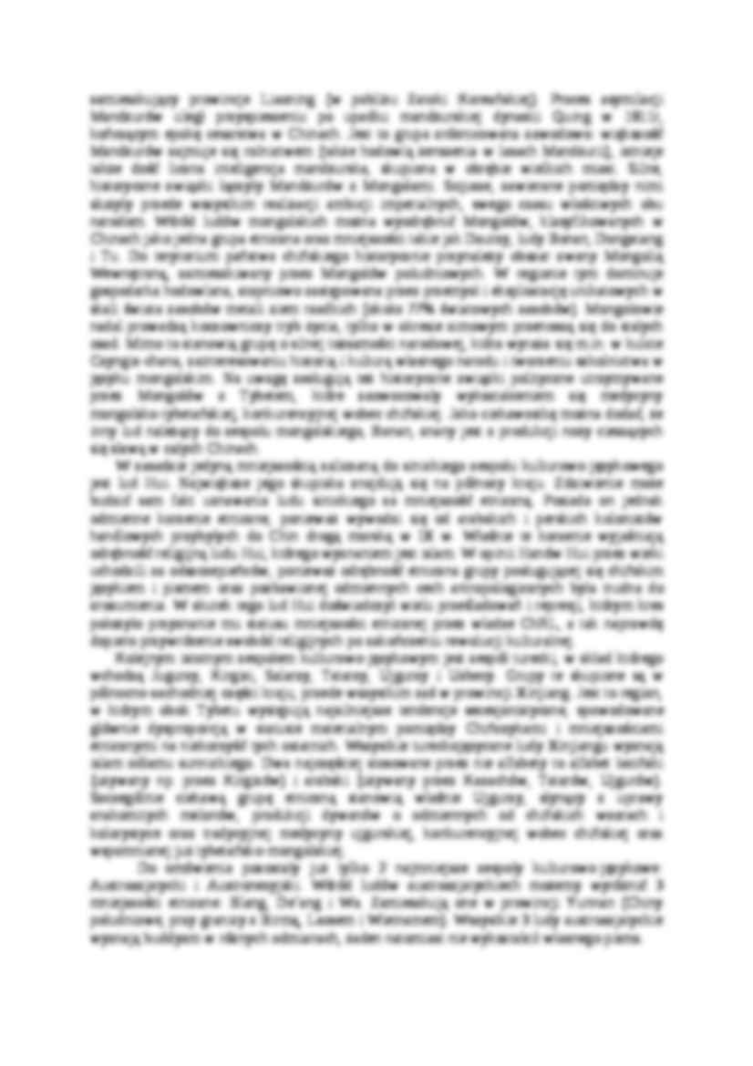Referat - Zróżnicowanie etniczne Chin - strona 3