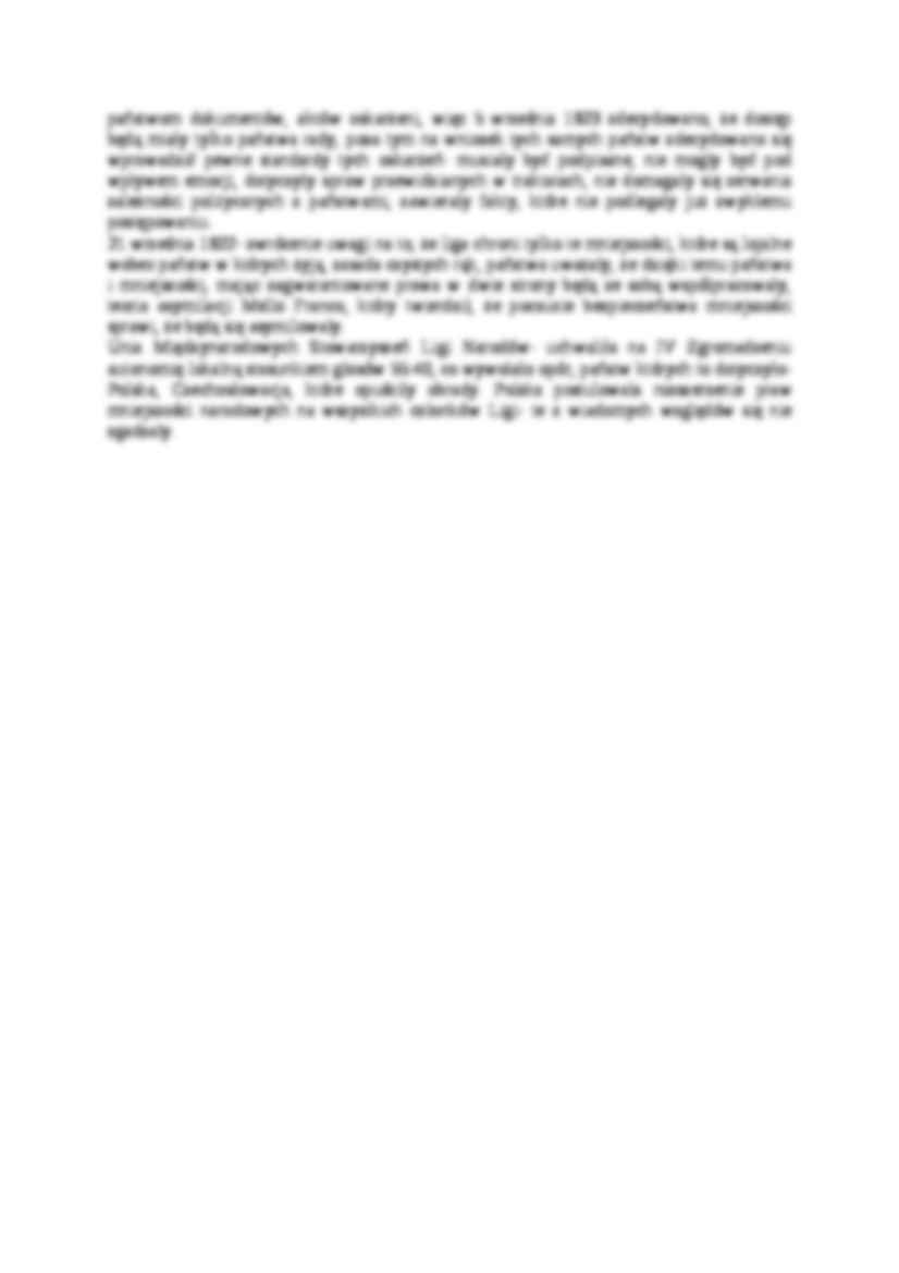 Wykład - Ochrona praw mniejszości narodowych w systemie LN - strona 3