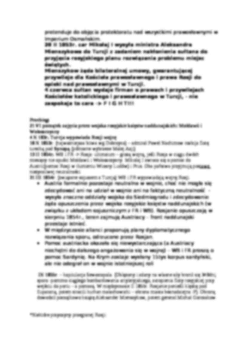 Wykład - wojna krymska a upadek systemu świętego przymierza - strona 2