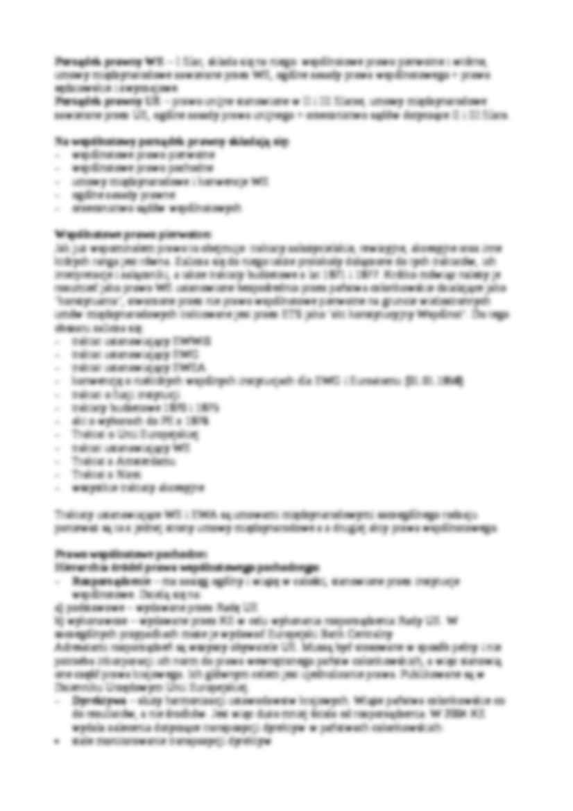 Wykład -  unijny i wspólnotowy porządek prawny - strona 2