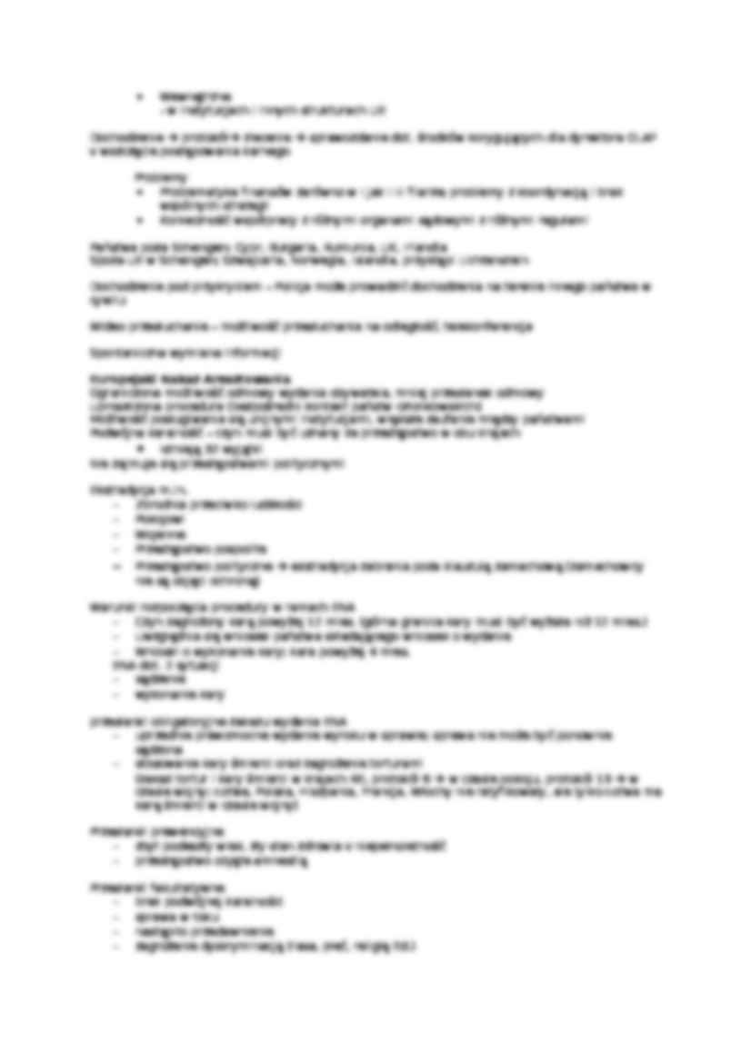 Wykład - implementacja współpracy sądowej w sprawach karnych - strona 3