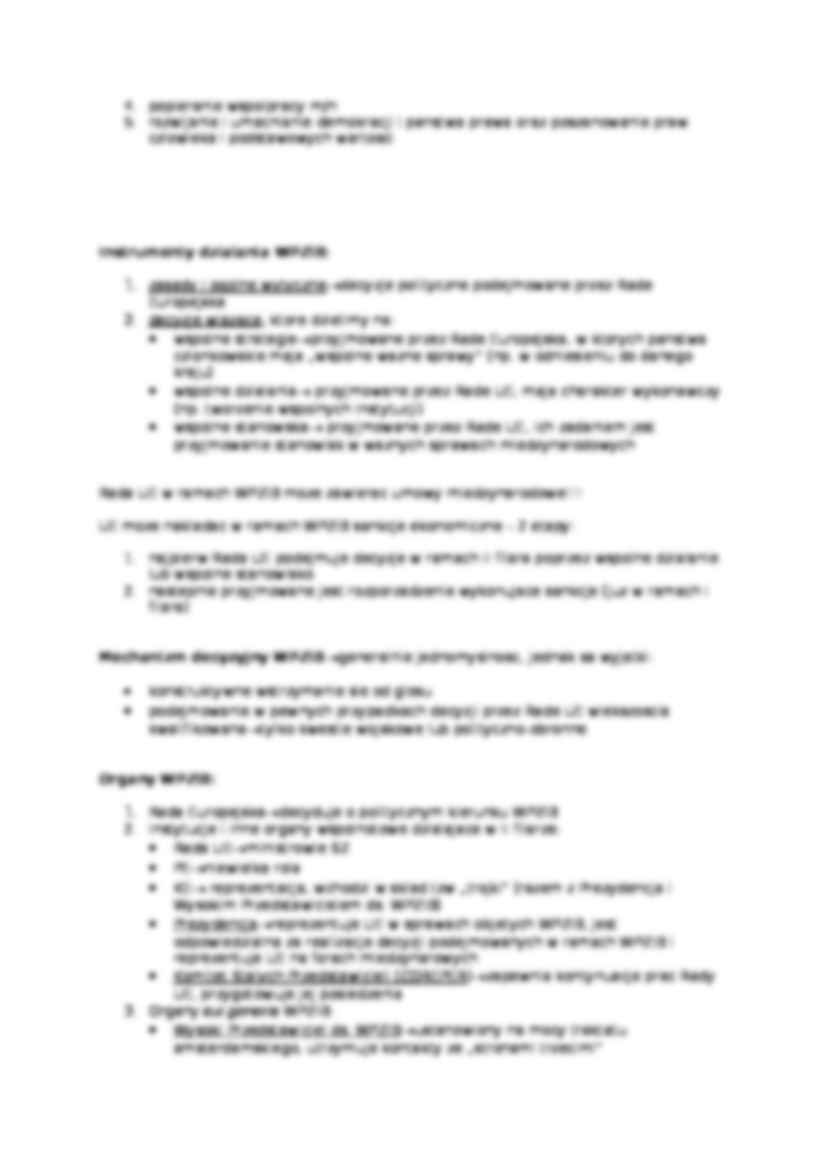 Wykład - Koncepcja ustrojowa i instytucjonalna II filara Unii Europejskiej - strona 2