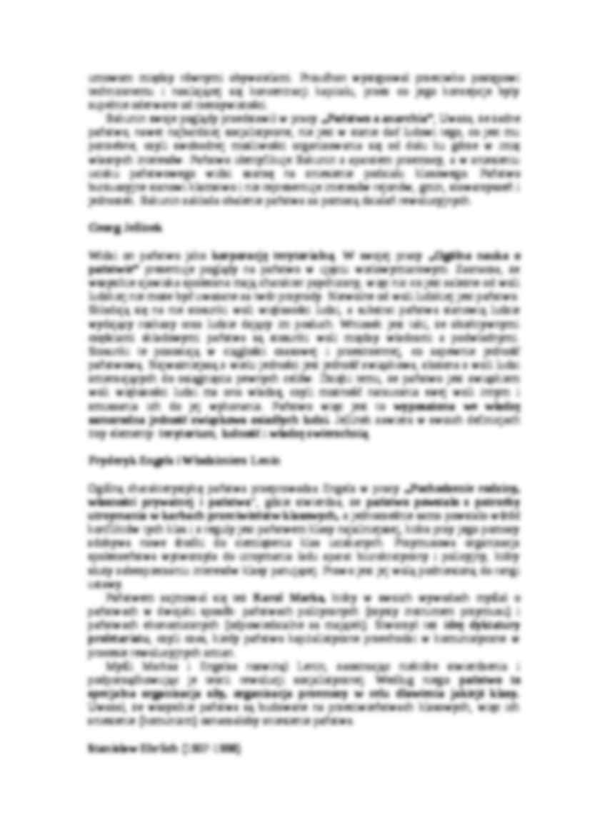 Wykład - istota państwa według niektórych myślicieli - strona 2