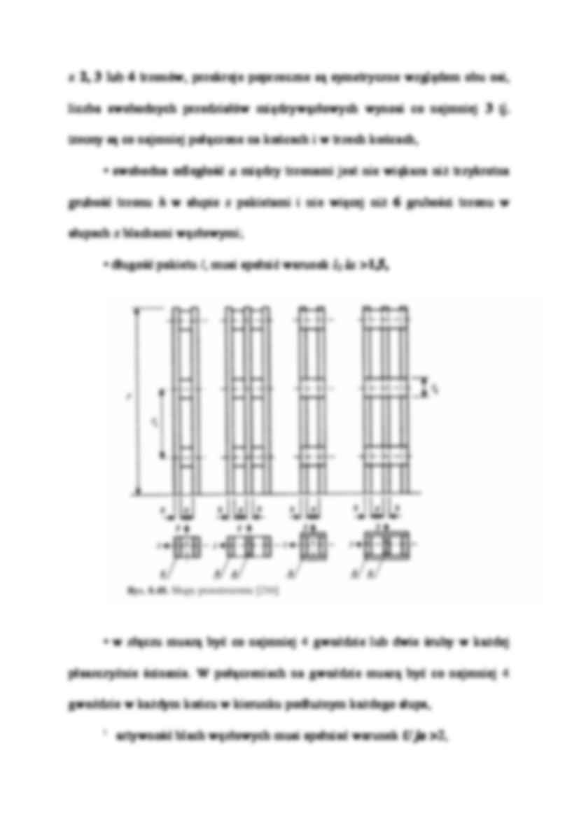 Elementy ściskane łączone mechanicznie i na klej - wykład - strona 3