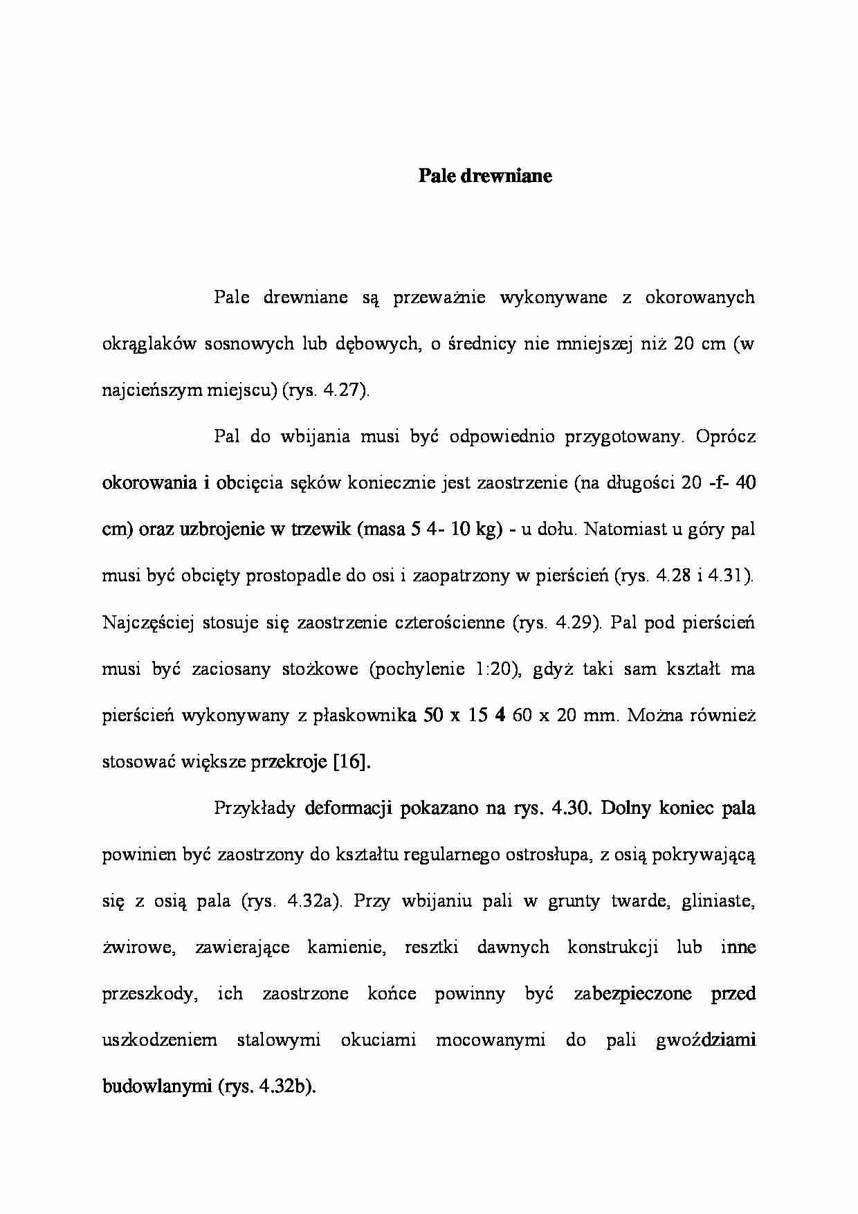 Pale drewniane - wykład - strona 1