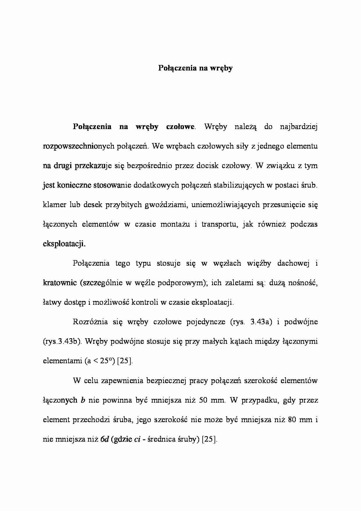 Połączenia na wręby - wykład - strona 1