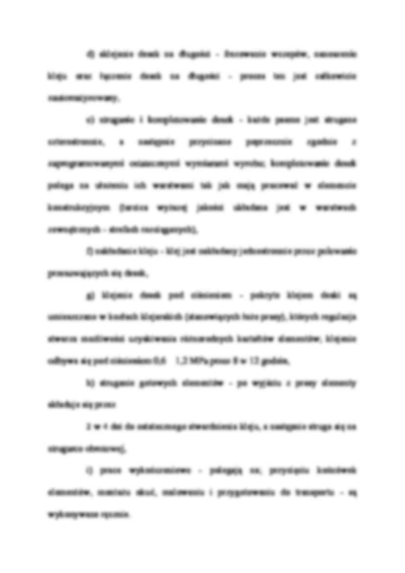 Produkcja elementów klejonych - strona 2