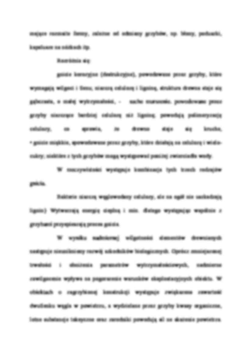 Zniszczenia drewna przez grzyby, pleśnie i owady - strona 2