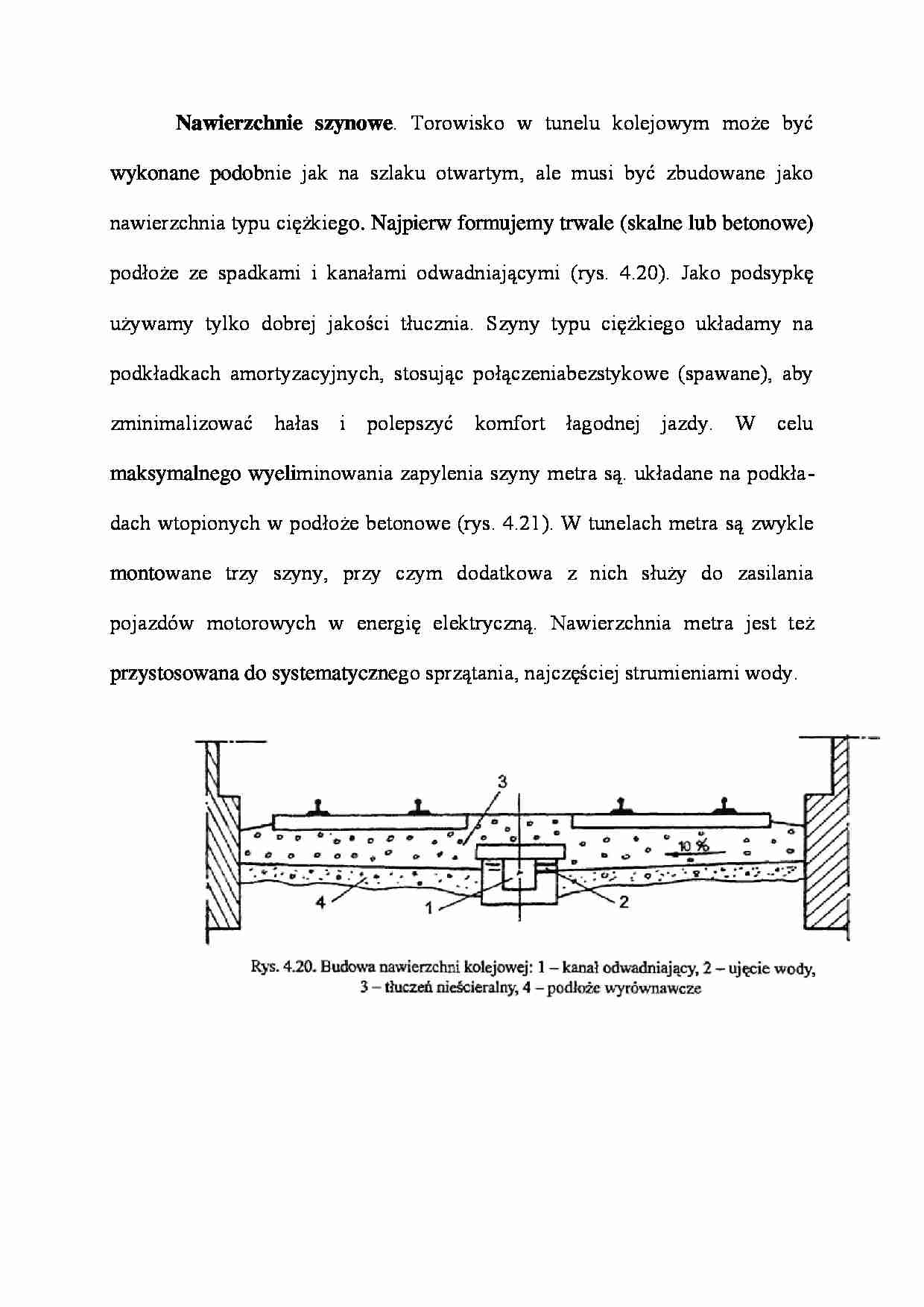 Nawierzchnie szynowe - strona 1