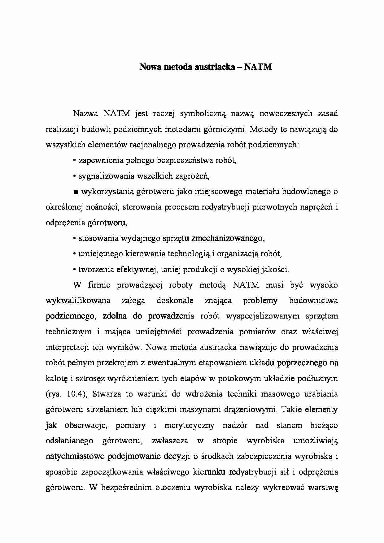 Nowa metoda austriacka - strona 1