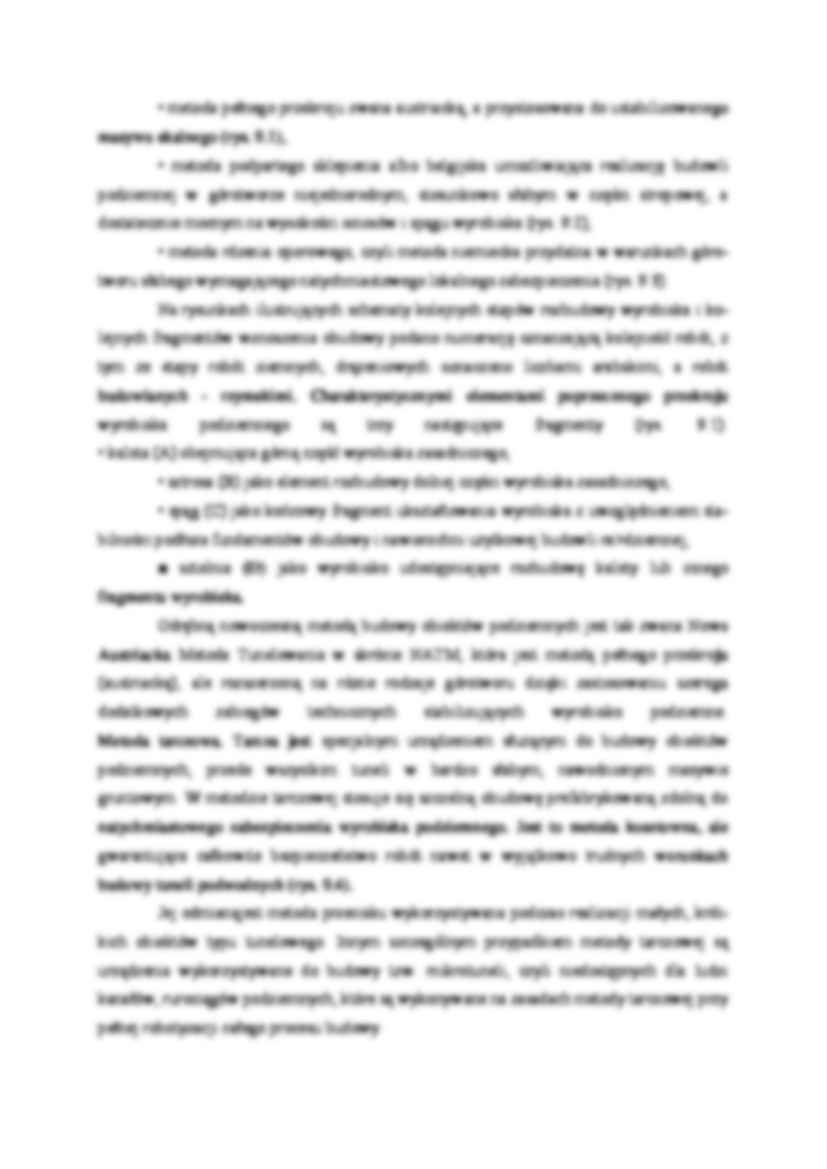 Przegląd metod wykonania budowli podziemnych - strona 2