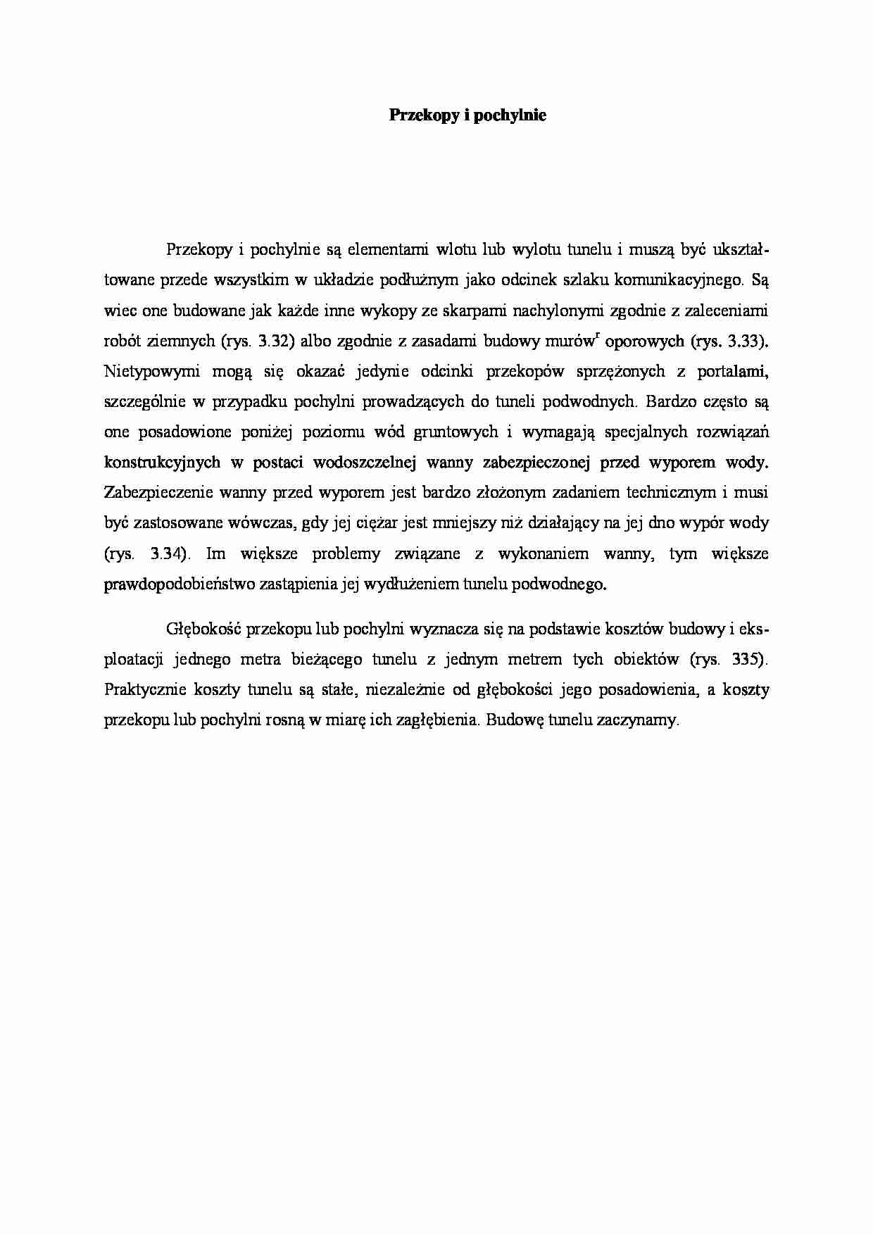 Przekopy i pochylnie - strona 1