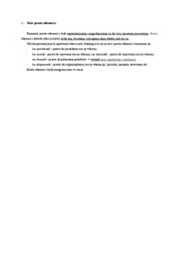 Treść prawa własności- opracowanie