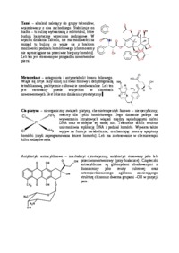 Leczenie przeciwnowotworowe - wykład