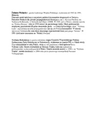  Prasa powojenna w Polsce- Żołnierz Wolności i Trybuna Robotnicza