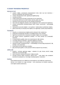 Zasady tworzenia prezentacji-opracowanie