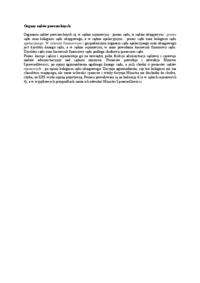 Organy sądów powszechnych-opracowanie