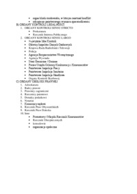 Pojęcie cechy i rodzaje organów ochrony prawnej-wykład